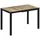 Vicco Granny 120 x 76 x 70 cm Eiche rustikal/Anthrazit