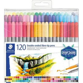Staedtler Doppelfasermaler 120er Set