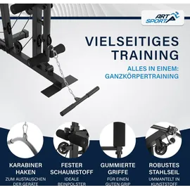 ArtSport ProfiGym 3000 Schwarz