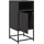 vidaXL Nachtschrank Kristien 36 x 39 x 78 cm Schwarz