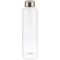APS Trinkflasche aus Glas, 0,75 Liter, transparent
