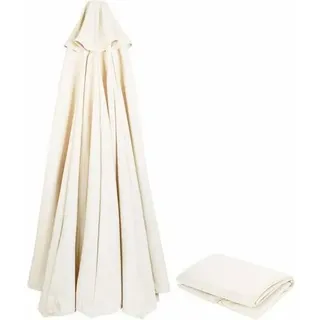 Sonnenschirm Ersatzbezug UV Schutz Windfest 400 cm 8 streben Beige