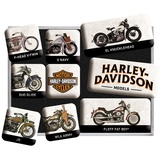 Nostalgic Art Nostalgic-Art Magnetset Harley-Davidson – Model Chart