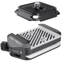 PGYTECH Quick Release Clamp & Plate V2 grau