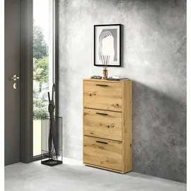 HBZ SAM 59 x 103 x 17 cm braun / Eiche Artisan