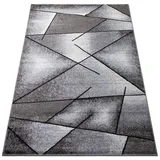 oKu-Tex Kurzflorteppich 80 x 150 cm Grau