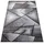 oKu-Tex Kurzflorteppich 80 x 150 cm Grau