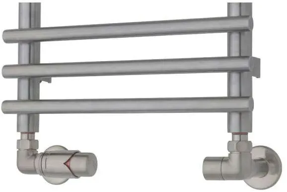 TVS Termostatventil Typ 221 Winkel Edelstahl links - Zubehör