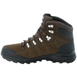 Jack Wolfskin Refugio Texapore Mid Herren brown/phantom 45,5