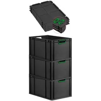 Proregal Eurobox NextGen Color mit Auflagedeckel & Aufbewahren, Aufbewahrungsboxen