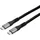 Exsys USB-C auf USB-C 2 m Schwarz