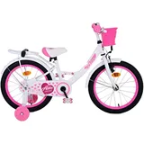 T&Y Trade 18 Zoll Fahrrad Kinder Mädchen Fahrrad Mädchenfahrrad Rad Ashley 31830 - Weiß