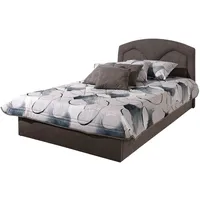 Westfalia Schlafkomfort Polsterbett, grau (anthrazit), B:152cm L:212cm, Bezug Bett: