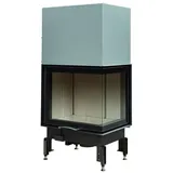 Austroflamm Eckkamineinsatz 69x49x57 S 2.0 | Eckscheibe rechts | 12,0 kW