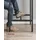 VASAGLE Bartisch Stehtisch 60 x 60 x 92 cm Grau/Schwarz