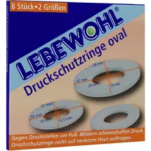 LEBEWOHL-FABRIK GmbH & Co. KG Lebewohl Druckschutzringe oval 8 St