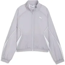 Puma Sport Relaxed Jacke mit Reißverschluss L vibrant Silver