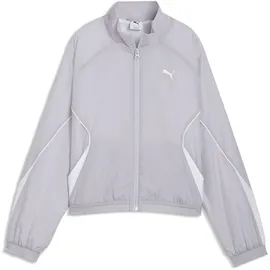 Puma Sport Relaxed Jacke mit Reißverschluss L vibrant Silver