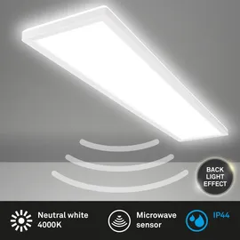 Briloner LED Panel 1-flg. 98x20x3 cm weiß