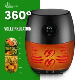 Extralink Heißluftfritteuse SJ-200 2L schwarz