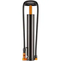 Lezyne Micro Floor Drive XL Minipumpe schwarz-gänzend 35 PSI