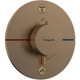 Hansgrohe ShowerSelect Comfort S Thermostat Unterputz für 2 Verbraucher, mit Sicherungskombination