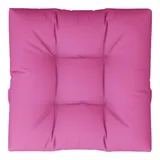 vidaXL Palettenkissen Rosa 80x80x12 cm Stoff