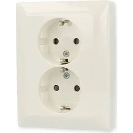 Busch-Jaeger Doppelsteckdose 2TKA00003911 Weiß 2 St.