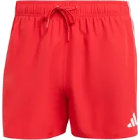 adidas 3" Badeshorts Herren JX5023 ́ pure ruby/white XXL
