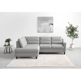 sit&more Ecksofa »Farö L-Form« inklusive Federkern, wahlweise mit Bettfunktion und Bettkasten