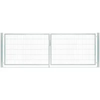 deutsche zauntechnik dz Flügeltor VARIO compact-2F-3560x1200-inkl.Versand-ZINK