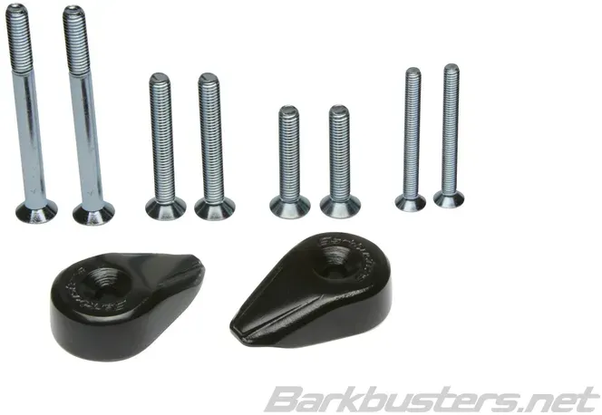 Barkbusters Stuurstabilisatoren verzwaarde externe tip 180gr zwart 2 stuks