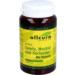 CUMIN Muskat und Koriander Bio Kapseln 90 St.
