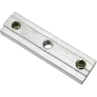 GARDINIA Verbinder für Gardinenstangen mit Innenläufen, Metall, Durchmesser 20 mm,