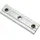 GARDINIA Verbinder für Gardinenstangen mit Innenläufen, Metall, Durchmesser 20 mm,