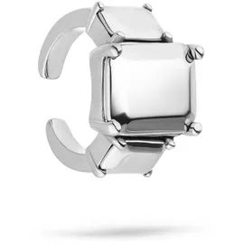 Liebeskind Berlin Ohrstecker Steel Diamond Silber Edelstahl 1,4 cm