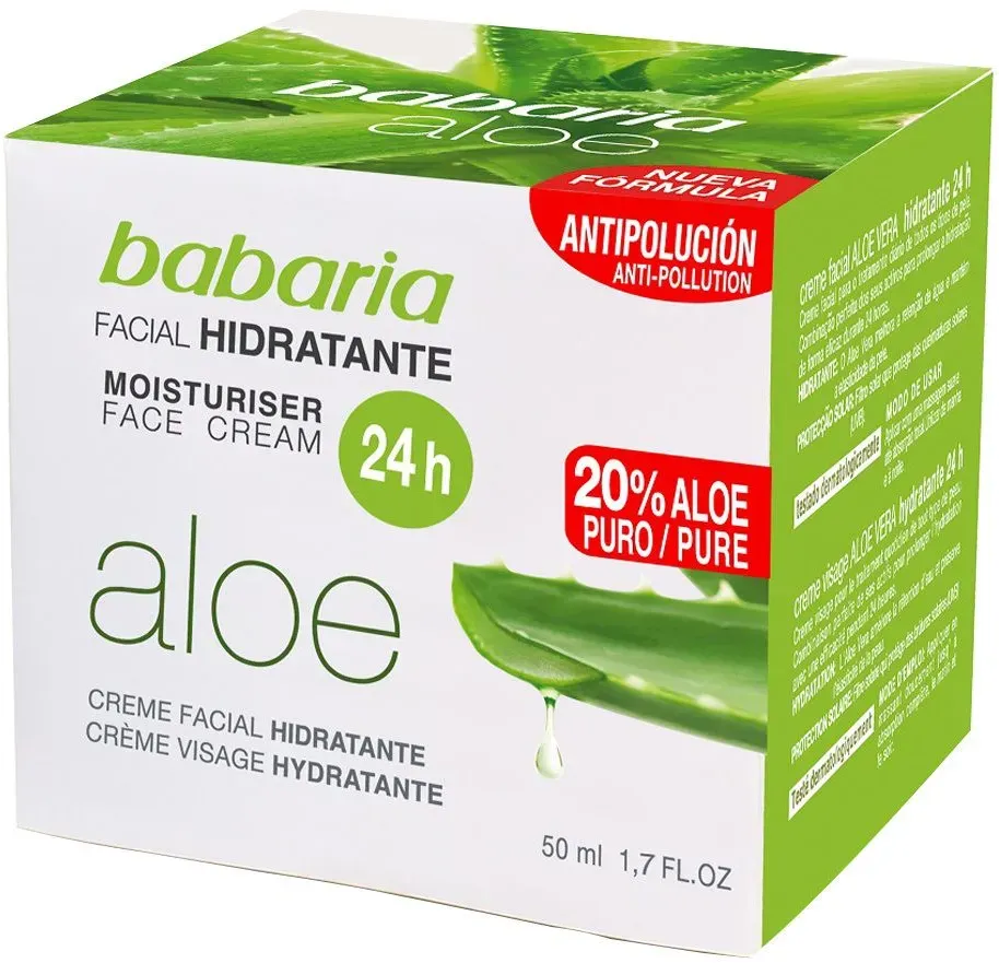 babaria Aloe Vera Feuchtigkeitscreme 24 Stunden