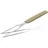 Victorinox Swiss Modern, Tranchiergabel, Extra Scharfe Klinge, 15 cm, Robuster Kunststoffgriff, Rostfreier Stahl, mandel-beige