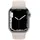 Apple Watch Series 7 GPS + Cellular 41 mm Edelstahlgehäuse silber, Sportarmband polarstern