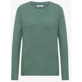 Cecil Pullover mit Strickdetail Grün L