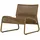 Woood Gartensessel West 78 x 67 x 69 cm honiggelb