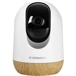 Kikkaboo Babyphone Ethan Kamera Wi-Fi/Lan, Nachtsicht, Bewegungserkennung weiß