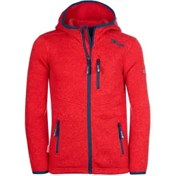 Kinder Fleecejacke Jondalen XT Rot/Delphinblau One Size