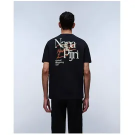 Napapijri Yose Kurzarm-t-shirt - Black Beauty - M