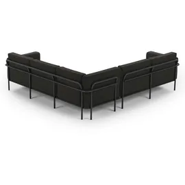 Andas Ecksofa »Askild«, Outdoor Gartensofa, wetterfeste Materialien, Breite 247 cm grau