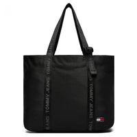 Tommy Hilfiger Tommy Jeans Damen TJW Essential Daily Tote AW0AW15819 Tragetasche, Schwarz - Einheitsgröße