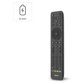 Hama Universal-Fernbedienung TV Infrarot für 8 Geräte,ernfähig App-Tasten