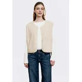 street one studio Damen, Wolloptik-Weste - 44