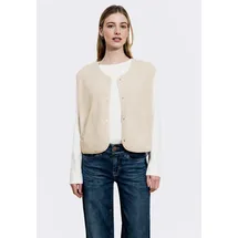 street one studio Damen, Wolloptik-Weste - 44