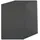 Relaxdays Doppelstegplatten 14er Set Hohlkammerplatten 6 mm für Gewächshaus HB: 121x60,5 cm Polycarbonat anthrazit